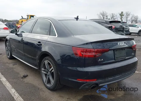 2018 Audi A4 2.0T Premium/2.0T Tech Premium z USA, uszkodzony, nr VIN WAUPNAF48JA207163